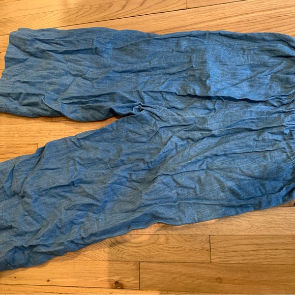 Madewell Chambray Huston Pull-On Pants - Picture 8 of 8